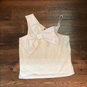 White Jcrew top